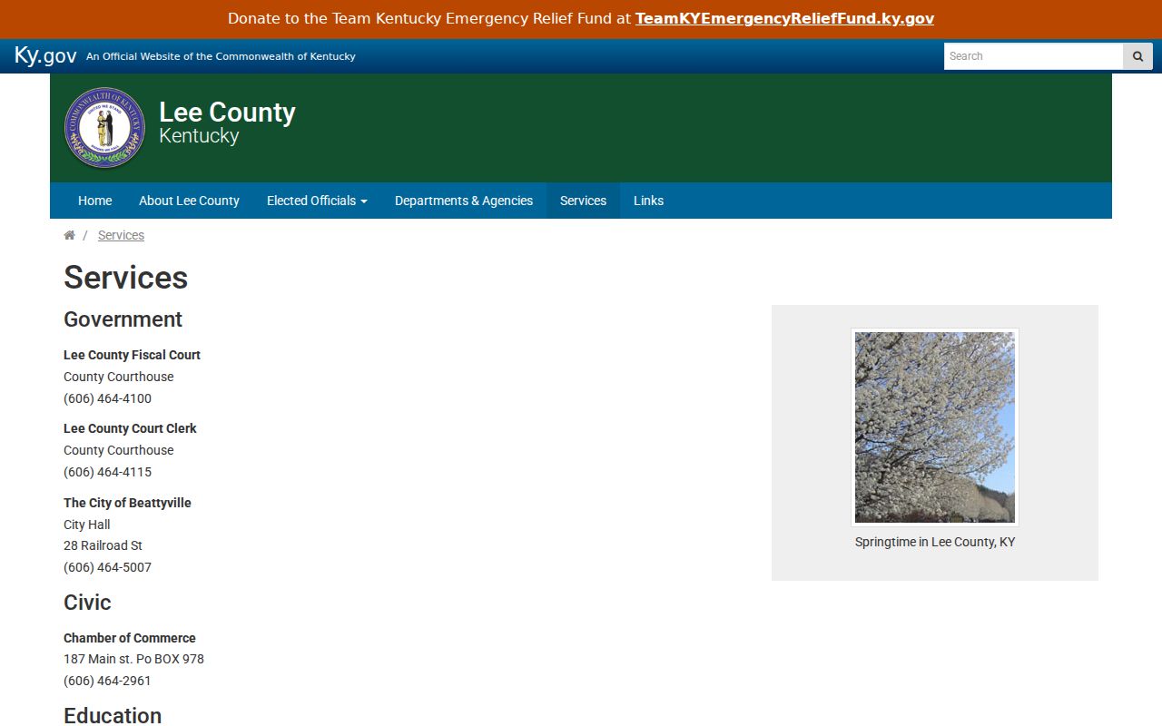 Lee County arrest history law enforcement agency directory