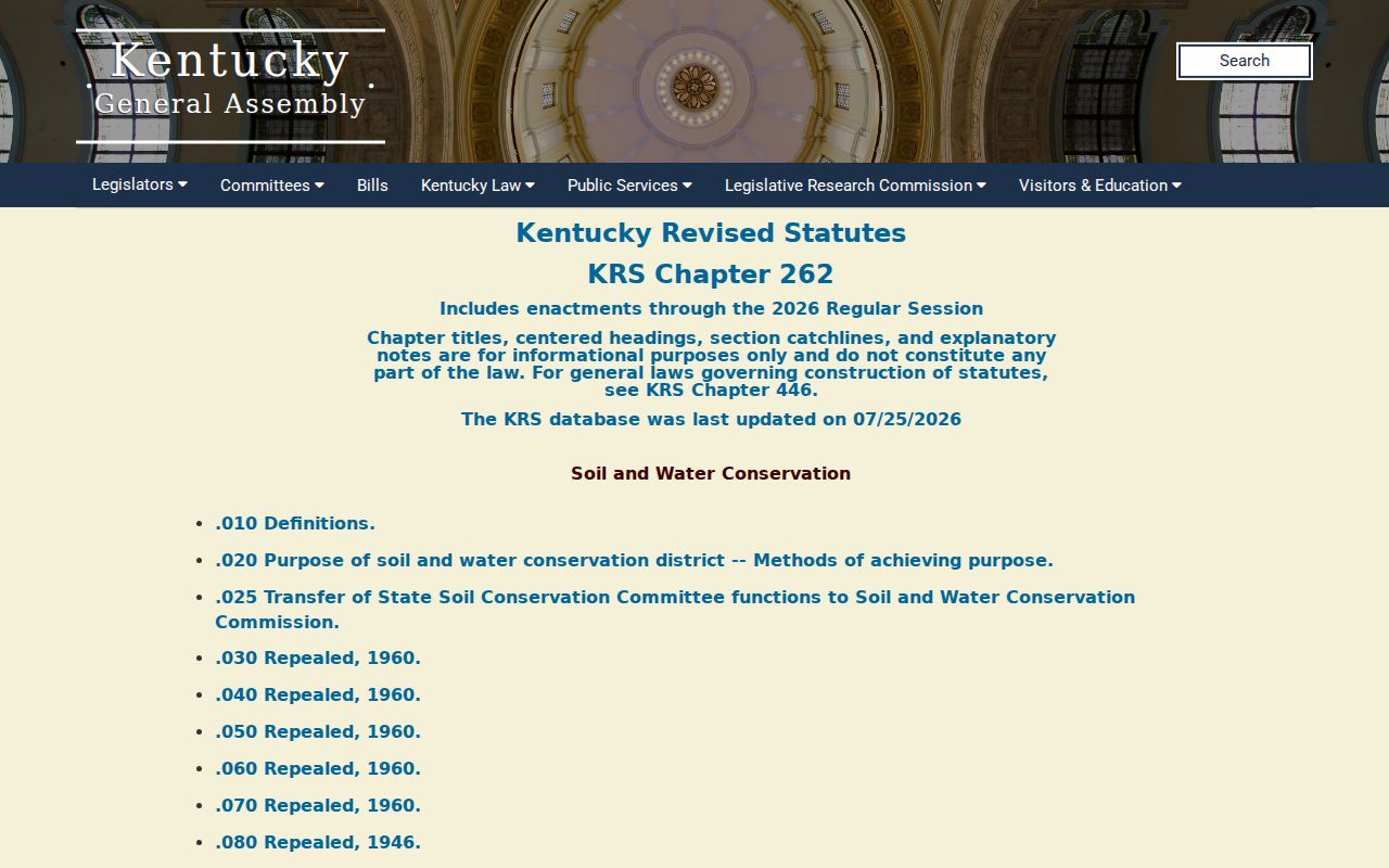 Lee County sex offender registry law in Kentucky KRS Chapter 17
